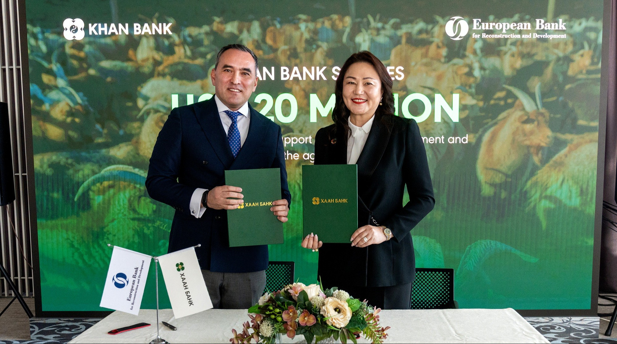 ХАА-н бизнесүүдийг дэмжихээр 20 сая ам.долларын санхүүжилтыг ХААН Банк татлаа